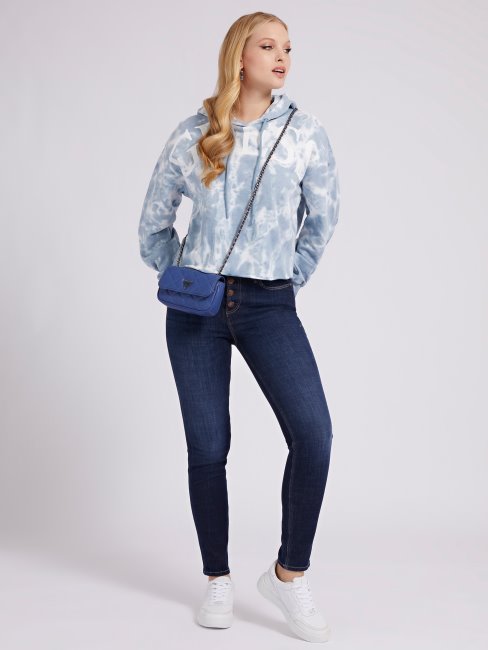 Guess Skinny Fit Denim Pantalon Bleu Tendance De La Mode
