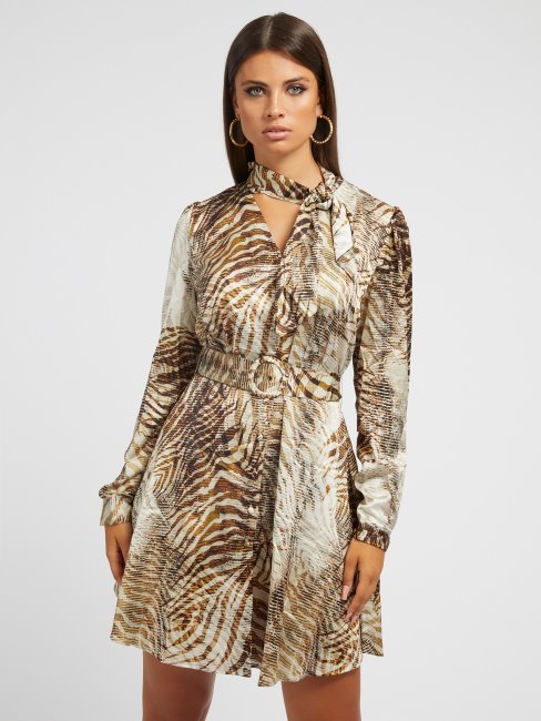 Peignoir Imprimé All Over Guess Multi Beige