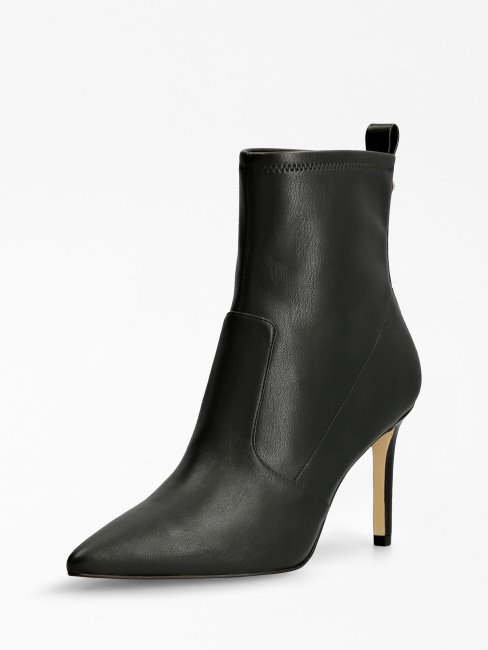 Guess Bottines Dafina En Similicuir Noir
