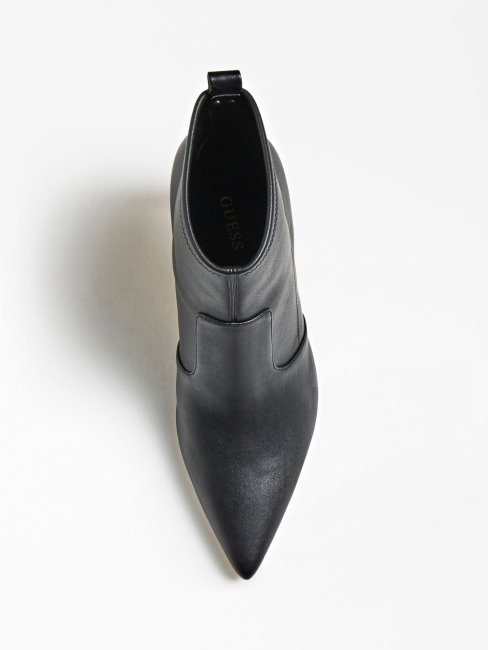 Guess Bottines Dafina En Similicuir Noir