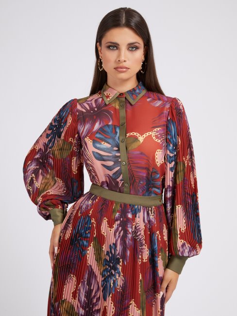 Chemise Imprimée Guess All Over Fantaisie Florale