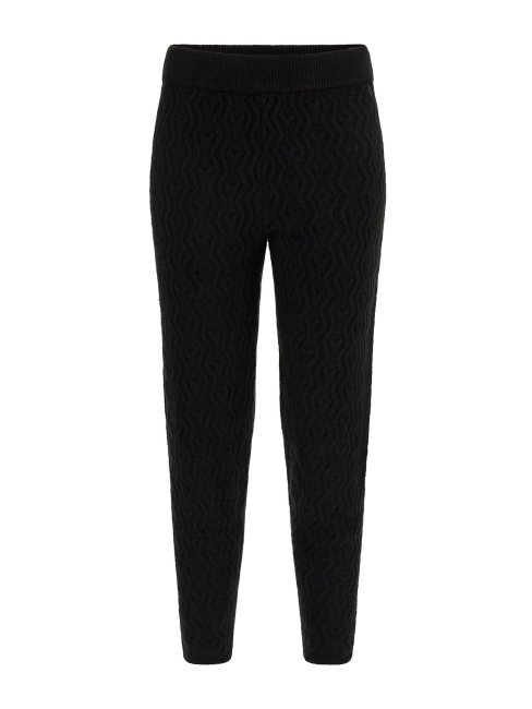 Legging Pull Guess Noirs à Torsades