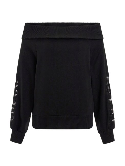 Guess Sweat Noir à Une épaule