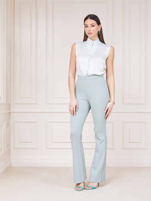 Chemise Boutonnée Guess Marciano Bleu Clair