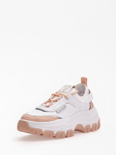 Chaussures De Course à Logo Braydin Blanc Guess