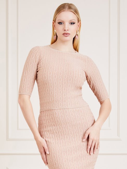 Guess Pull Jacquard Beige Marciano