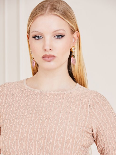 Guess Pull Jacquard Beige Marciano