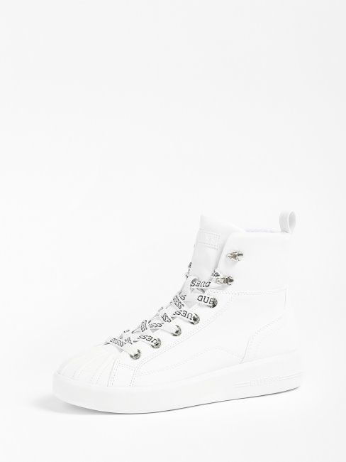 Paniers Montantes Ramsi Blanches Guess