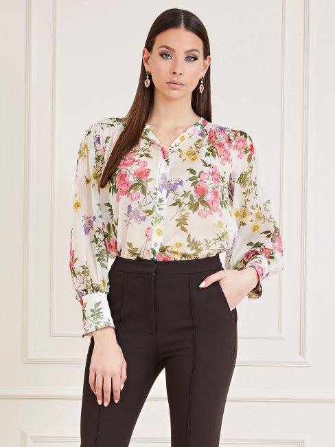 Marciano Chemisier à Imprimé Floral Fantasy Guess