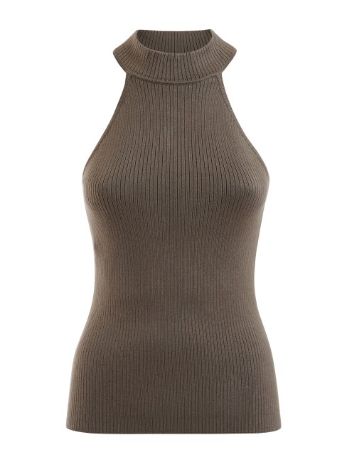 Pull Sans Manches Gris Guess