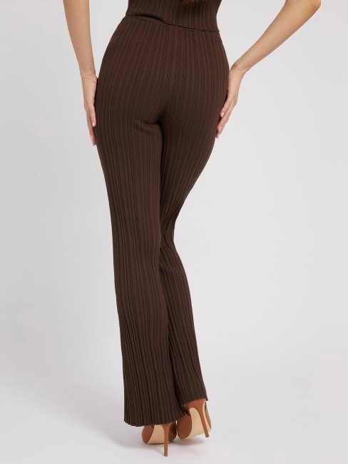 Pantalon Pull évasé Guess Marron