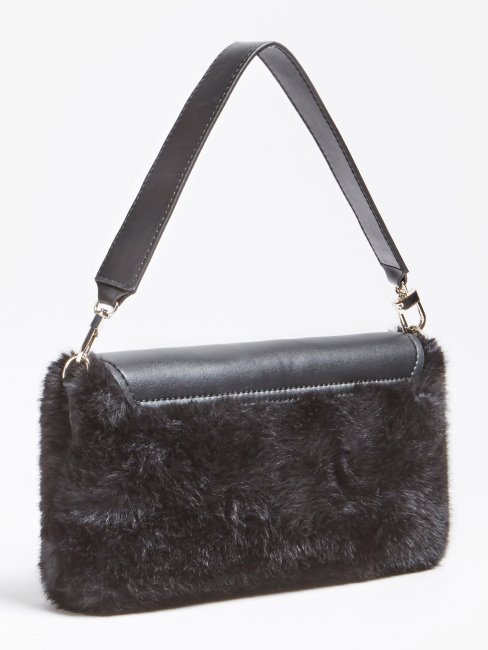 Guess Sac à Bandoulière Brightside Noir