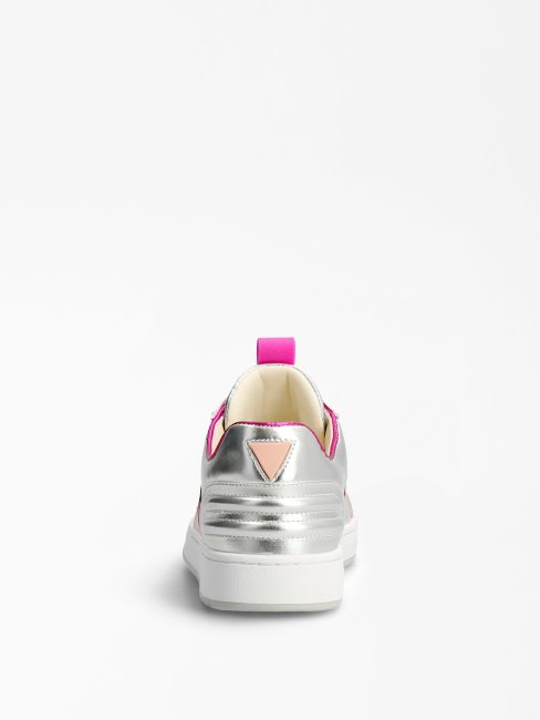 Guess Argent Bianqa Paniers Métallisées