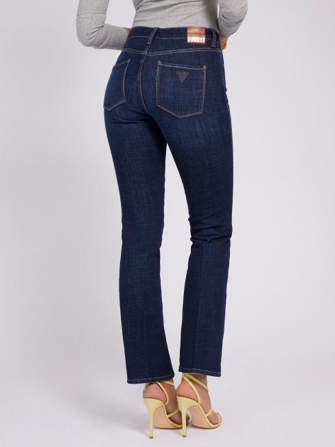 Pantalon En Jean Droit Bleu Guess