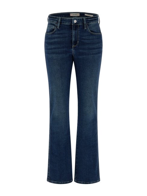 Pantalon Denim Droit Guess Bleu Nouvelle Tendance