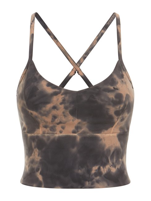Soutien-gorge Actif Tie-dye Guess Noir
