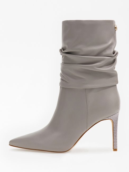 Bottines Dabbi En Cuir Véritable Gris Multi Guess