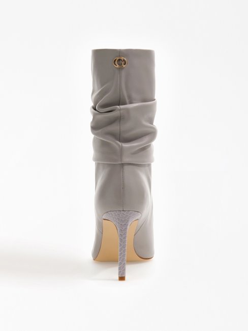 Bottines Dabbi En Cuir Véritable Gris Multi Guess