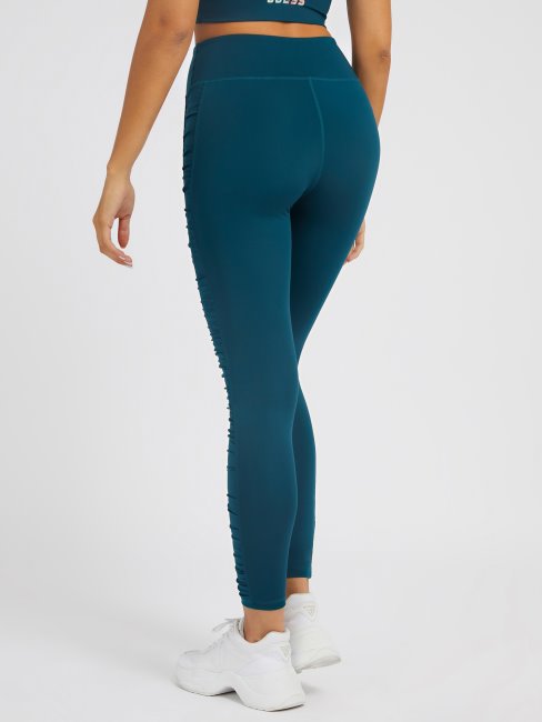 Legging Détails Drapés Guess Bleu