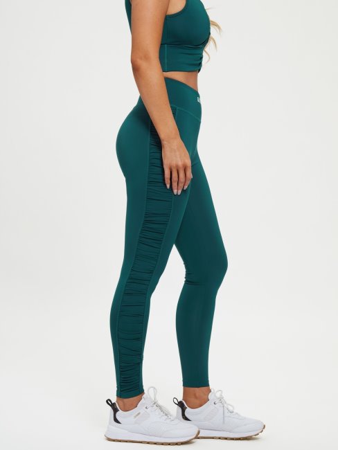 Legging Détails Drapés Guess Bleu