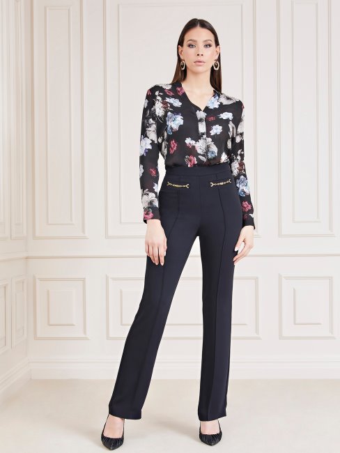 Pantalon Coupe Slim Marciano Noir Guess