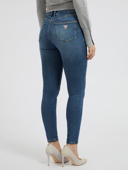 Guess Fashion Pantalon En Denim Coupe Skinny Bleu