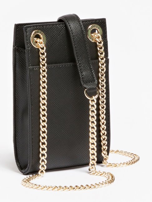 Guess Noelle Saffiano Bandoulière Noir