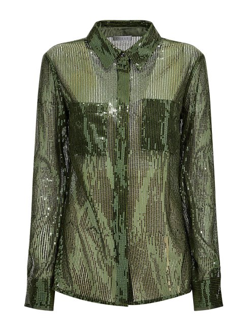 Nuisette Sequins Verte Guess