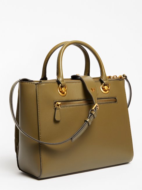 Sac à Main à Breloques Amantea Vert Guess