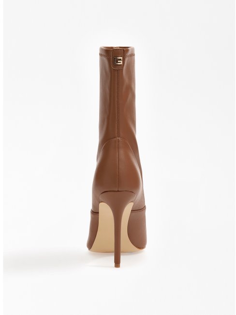 Bottines Guess Semmi En Similicuir Marron