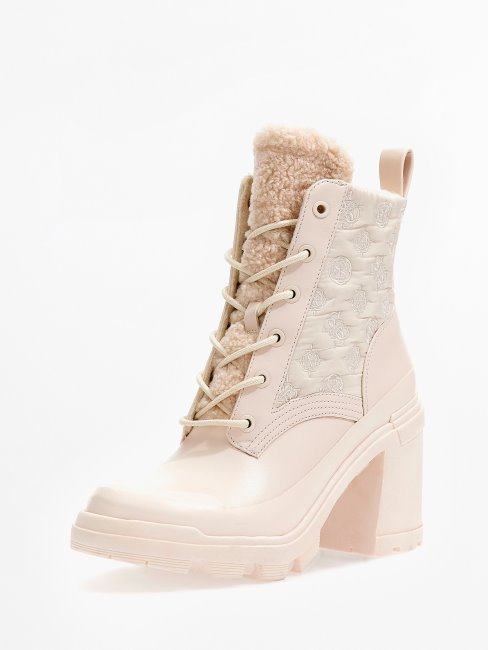 Rema 4g Peony Logo Bottes Basses Blanc Multi Guess