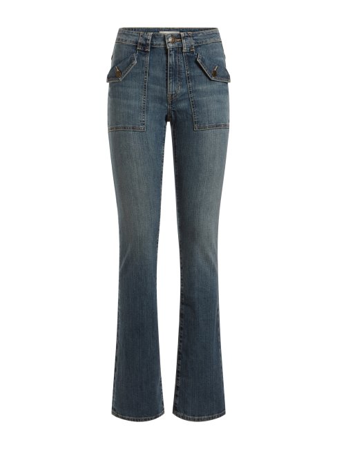 Pantalon Denim Bootcut Bleu Guess