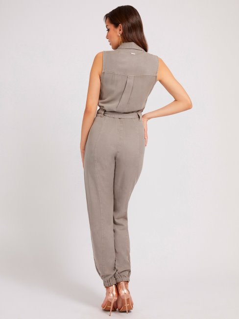 Combinaison Ceinturée Guess Gris
