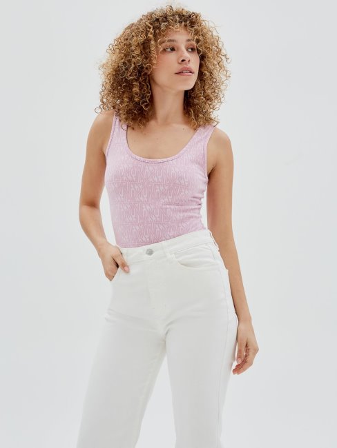 Devinez Partout Corps Logo Violet