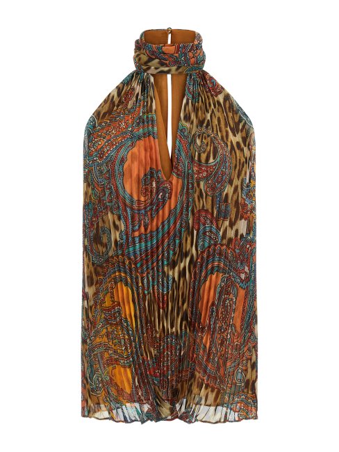 Guess Multicolore Motif Marciano Haut Imprimé Sur L'ensemble