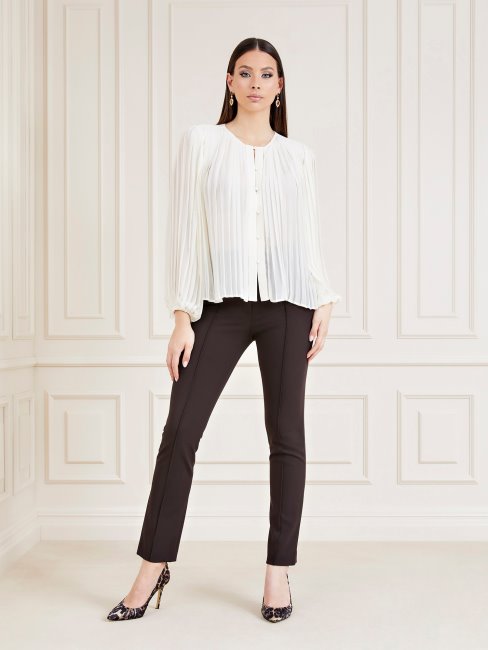 Guess Marciano Blouse Plissée Beige