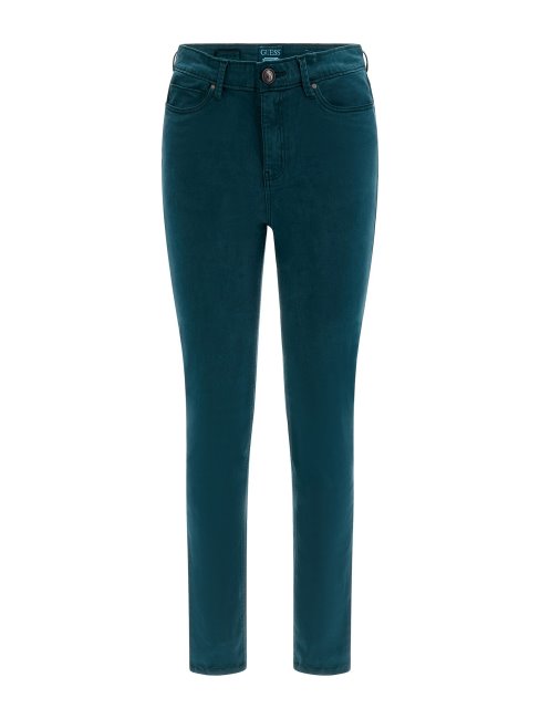 Guess Pantalon Coupe Skinny Bleu