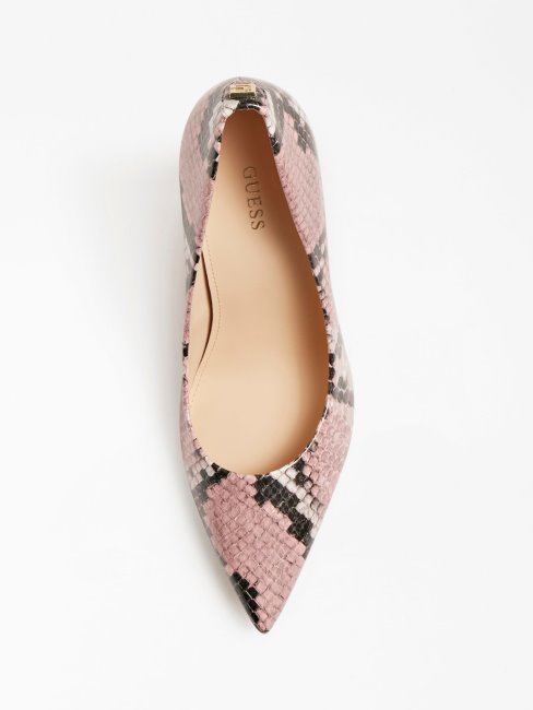 Escarpins Guess Piera Rose à Imprimé Animal