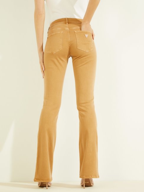 Guess Pantalon Denim évasé Beige