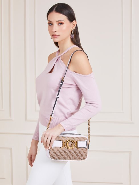 Mini Sac à Bandoulière Aviana 4g Logo Lli Guess