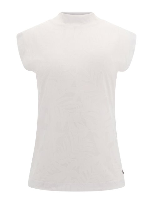 Guess Col Roulé Blanc Multi