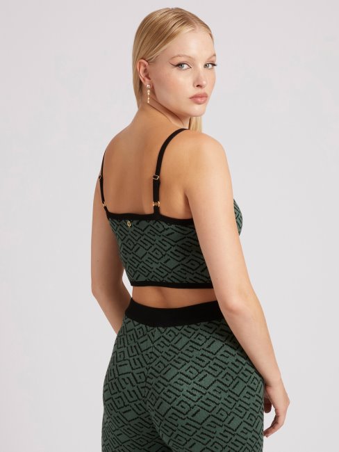 Pull Vert Jacquard Top Guess