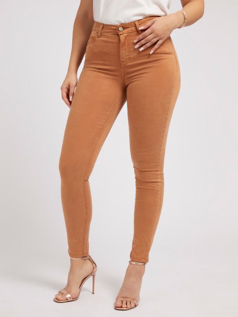 Pantalon Coupe Skinny Guess Orange