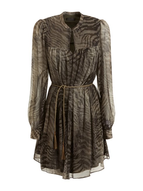 Robe Imprimé All Over Vert Multi Guess