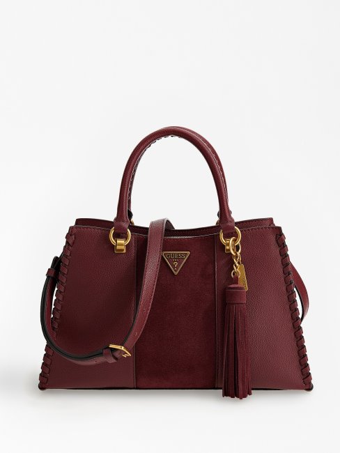 Sac à Main Guess En Cuir Nappa Rouge Kaoma