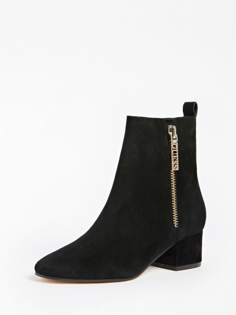 Bottes Saeda En Daim Noir Guess