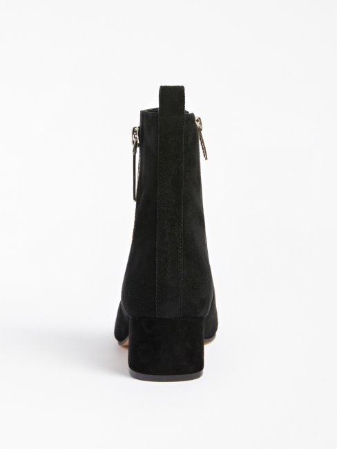 Bottes Saeda En Daim Noir Guess