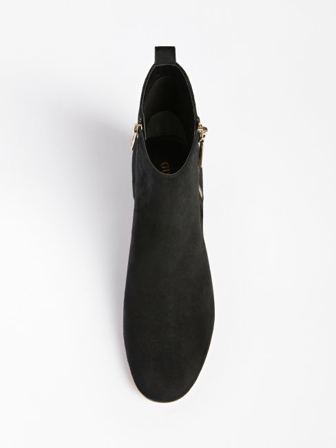 Bottes Saeda En Daim Noir Guess