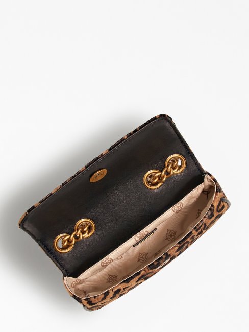 Micro Sac Bandoulière Cessily Animalier Guess Animalier