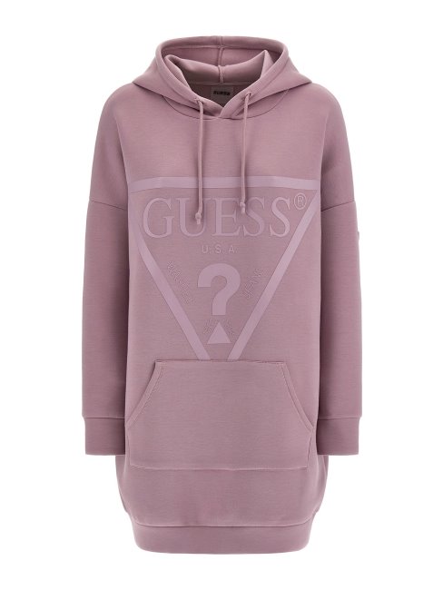 Guess Sweat Logo Devant Violet
